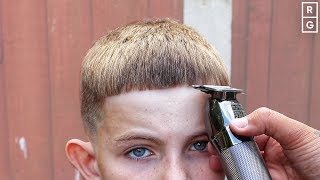 Boys Haircut At Home Tutorial | How To Cut Kids Hair | Haircut For Boys