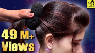 Beautiful Hairstyle For Wedding/Party/Function | Hair Style Girl | Different Hairstyles For Party