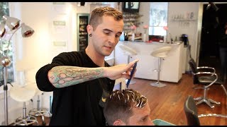Hair Tutorial: Balayage For Men - Brolayage Hair Color Technique - Mens Hair Color