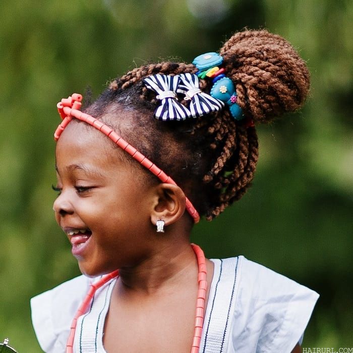dreadlock hairstyle for little black girl
