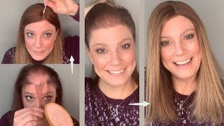 Hair Topper101 | Little Tricks To Put On A Topper Naturally For Women With Alopecia