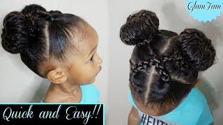 Quick And Easy Hairstyle For Kids! | Children'S Hairstyles | Glamfam