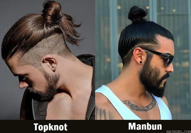 Topknot vs Manbun