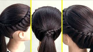 Simple Easy Hairstyle For Daily Use || Everyday Hairstyles For Girl