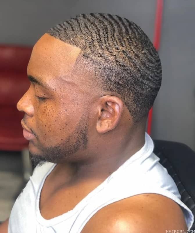360 waves haircut for black guys