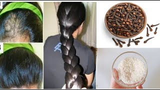 Mix Cloves And Rice With Water, The Secret Of Indian Women For Long And Thick Hair For The Knees