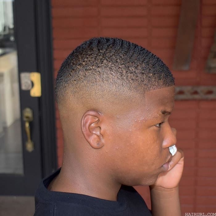 fade haircut for black boys