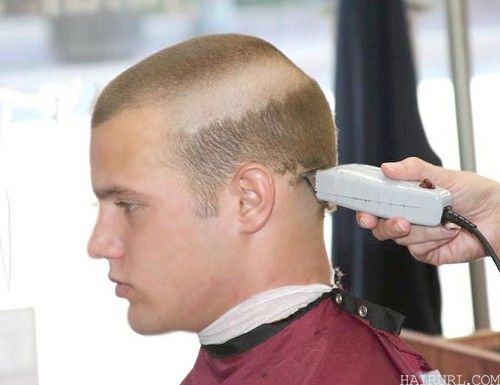 millitary haircut for men 20