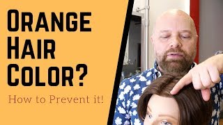 Why Your Hair Turns Orange From Hair Color -  Thesalonguy