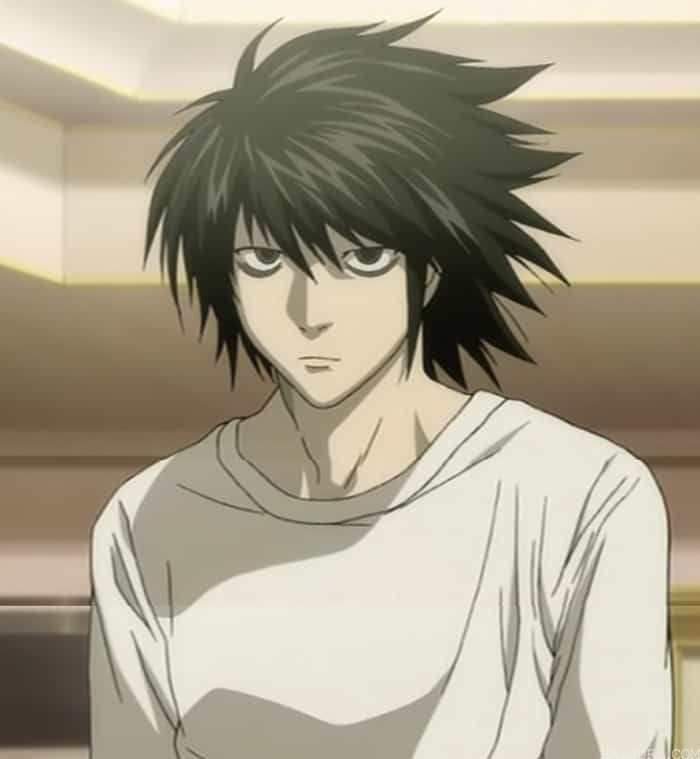 anime guy with black hair