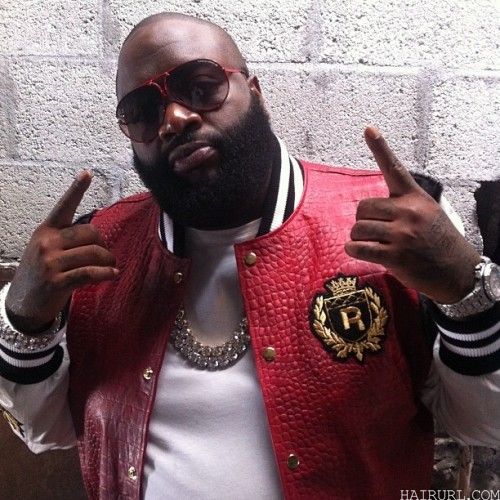 Rick Ross's Beard with Chain style