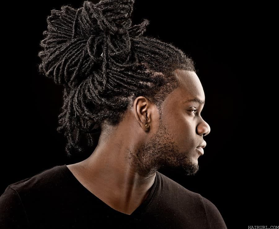 dreadlocks for men with round face