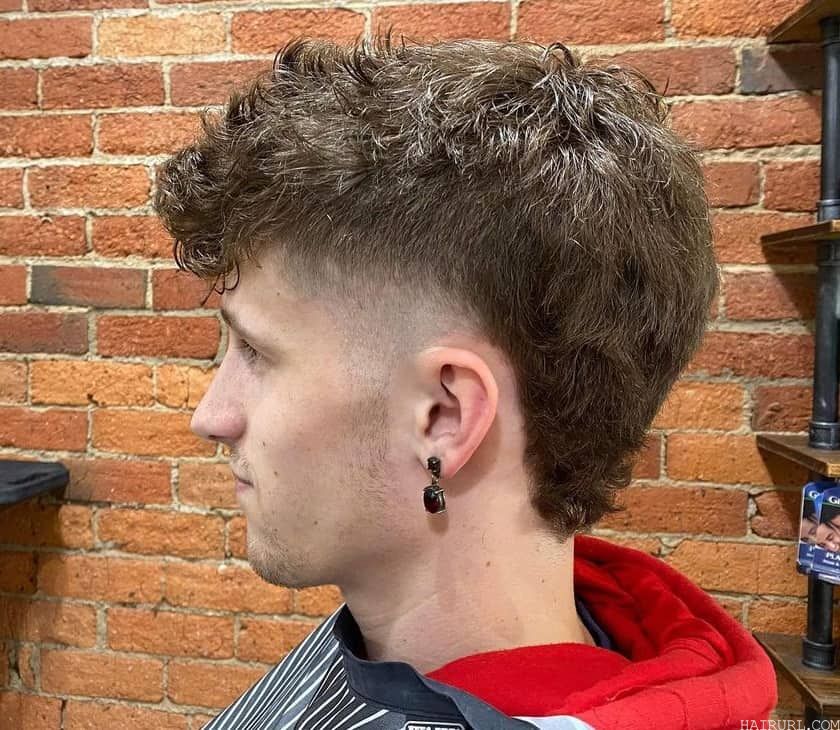 mullet haircut with zero fade