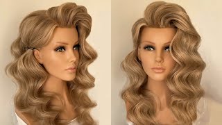 Hollywood Waves 2022. Hairstyle Tutorial