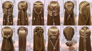 Amazing Hair Transformations | Cute Open Hairstyle | Party Wedding Hairstyle | Hair Style Girl