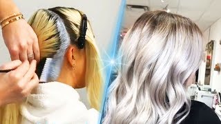 Amazing Hair Color Transformations By Fanola No Yellow! Professional Hairstyles Compilation