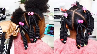 Cute Holiday Hair Inspo For Girls : Spiral Corkscrews Braids How To | Omabelletv