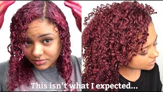 I Used Hair Color Wax On My Natural Hair...
