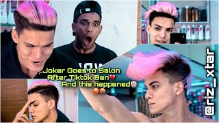 Best Haircolor And Style (Part 3) With Joker || (Vlog 17) || Rizxtar.