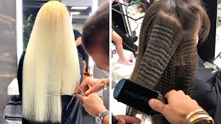 Trending Haircuts And Hairstyles | Best Women Hairstyles & Color Transformations | Girls Hair Ideas