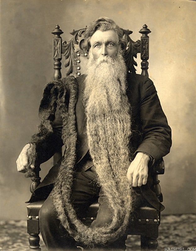 Hans Langseth - the longest beard