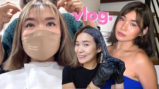 Vlog | New Haircut, Diy Hair Color At Home, Spent Way Too Much On Contact Lenses
