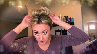 How To Do Easy Messy Bun In 30 Seconds Tutorial