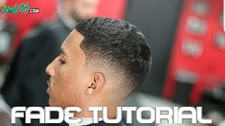 Learn How To Fade Hair! Barbers Step By Step Haircut Tutorial