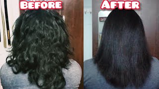 Permanent Hair Straightening At Home|L'Oréal Xtenso Hair Smoothening Creame