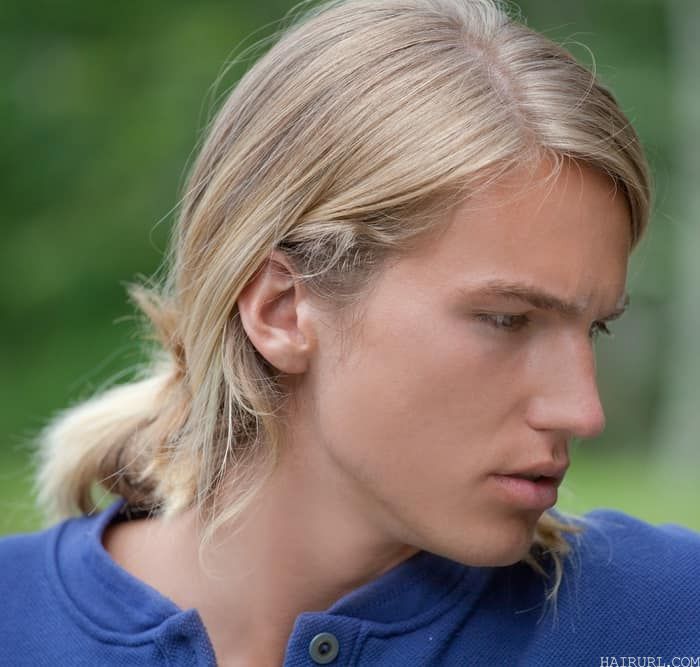 long thick straight hair for men