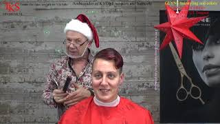 I Will Have A *Christmas Hairstyle*! Wies Models In This Cut/Color Tutorial By T.K.S