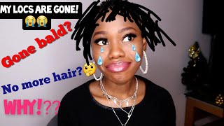 Hair Transformation Gone Wrong? My Locs Are Gone! Merry Christmas