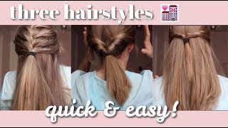 3 Hairstyles For Nurses On The Go!