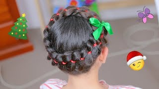 Christmas Crown Hairstyle