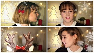 Festive Hairstyles For Christmas (Short Hair)