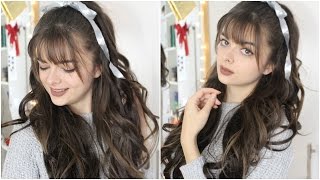 Cute & Easy Casual Glam Christmas Hairstyle