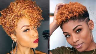 Twa Hairstyles For Short Natural Hair Christmas Compilation | Tapered Cut Styles You Need To Try