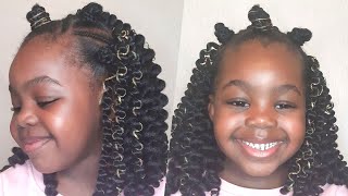 Instagram Inspired Hairstyles For Kids // Christmas Hairstyle