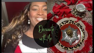 Decorate With Me For Christmas/Walmart Outfit And Kendra’S Boutique Hair Review