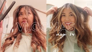How I Get My Wavy Hair So Quick! (Vlogmas Day 14)