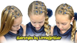 3 Super Cute Winter Hairstyles For 2020 Christmas Party | Holiday Hairstyles By Littlegirlhair❤️