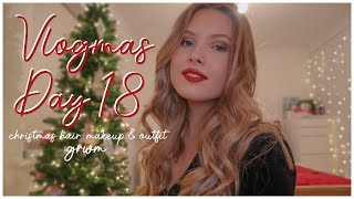 Christmas Hair Makeup And Outfit 2020