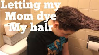 Letting My Mom Dye My Hair|Mom'S In Town|Merry Christmas