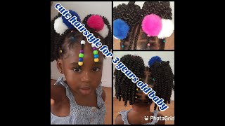 Cute Hairstyle For 3 Years Old Kid(Another One)