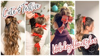 Cute And Festive Christmas Hairstyles For The Holidays