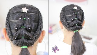 Christmas Hairstyle For Girls | Braided Hairstyles | Easy Hairstyles