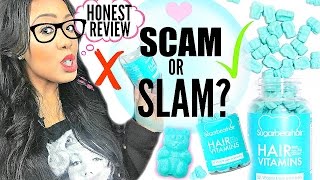 I Tested The Kardashians' Hair Vitamins! Sugar Bear Hair Vitamins Review + Honest Results |