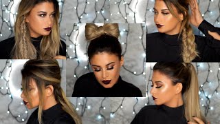 Beauty Works Hair Extensions - 5 Christmas Party Hairstyles!