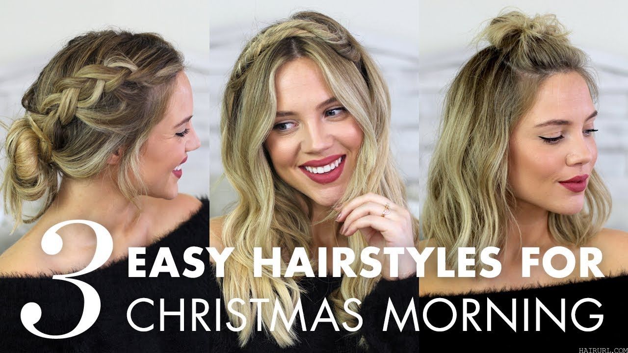 3 Christmas Morning Hairstyles For All Hair Lengths