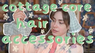 Let'S Make Some Cottage Core Hair Accessories! ❀